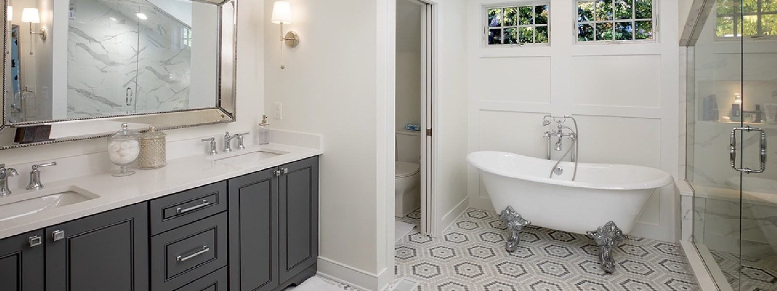 Susan's favorite projects include this historic Dublin bathroom renovation.