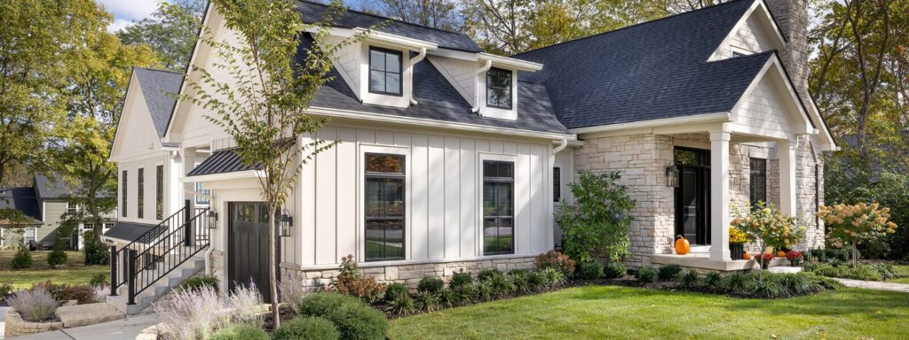 Custom built home in historic Dublin, Ohio.