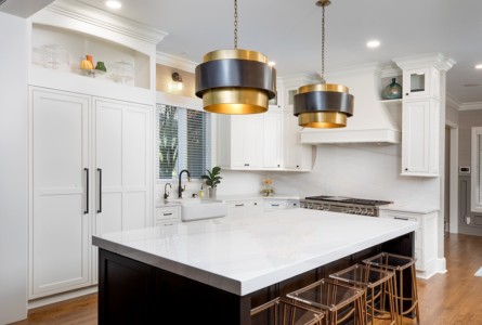 A kitchen renovation.